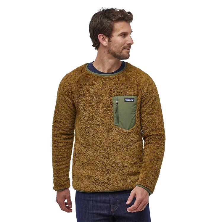 patagonia los gatos fleece crewneck sweatshirt